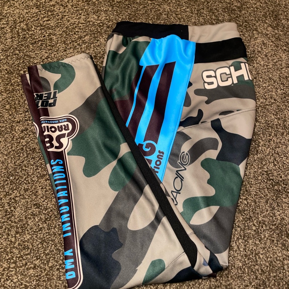 Potter BMX  Camouflage pull string Pants 32/34